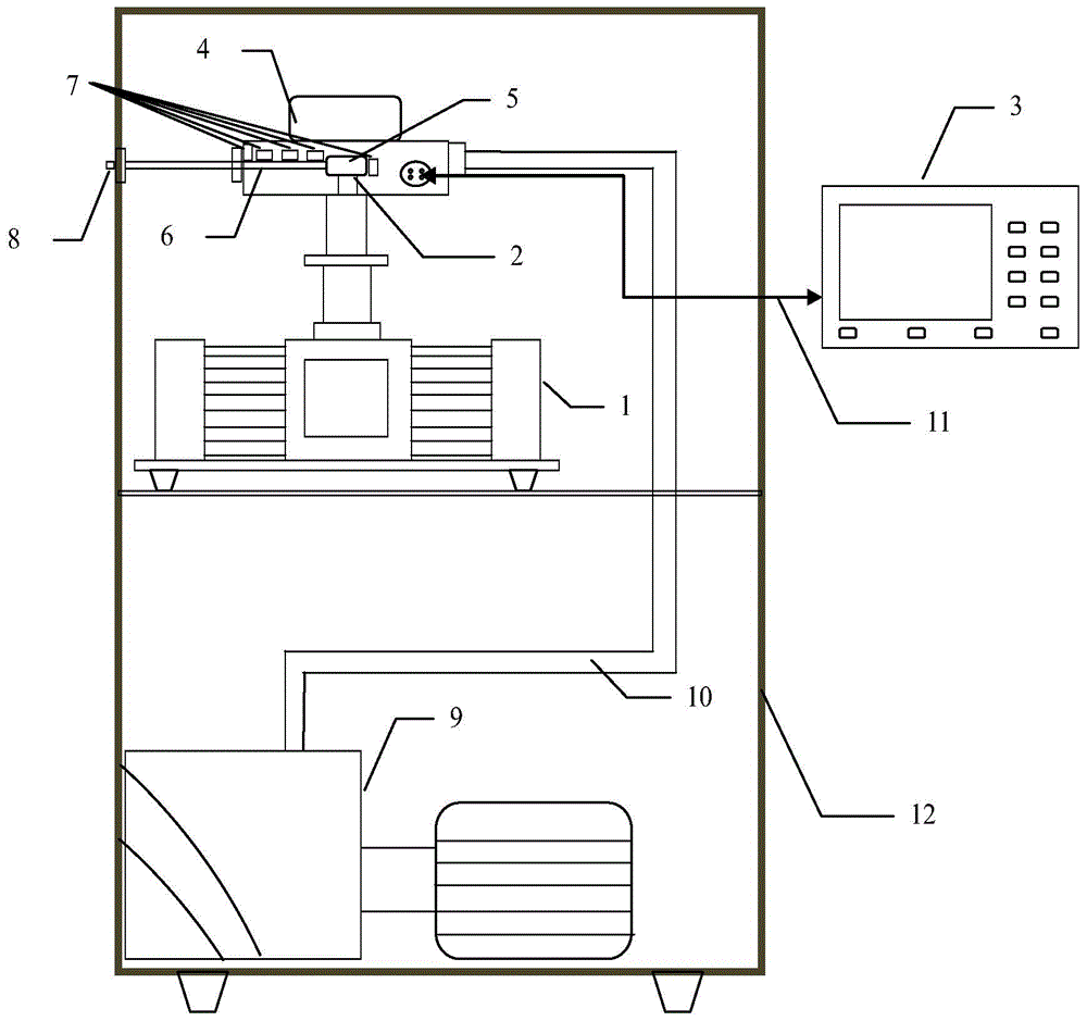 Microwave variable temperature noise source at normal temperature output port