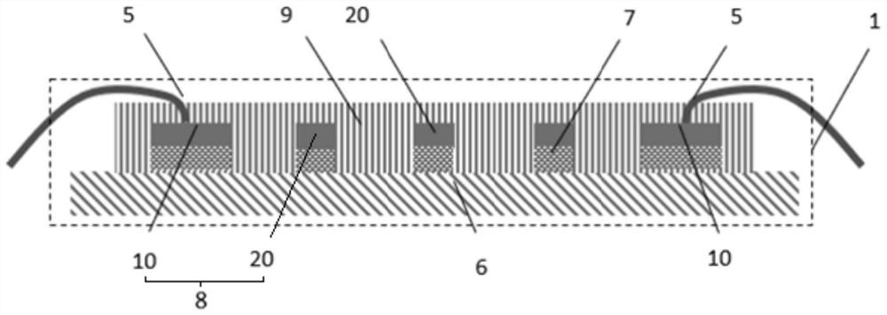 Heading machine and main driving shaft end seal capable of monitoring temperature in real time