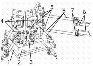 Parallel plane distance measurement device and measurement method