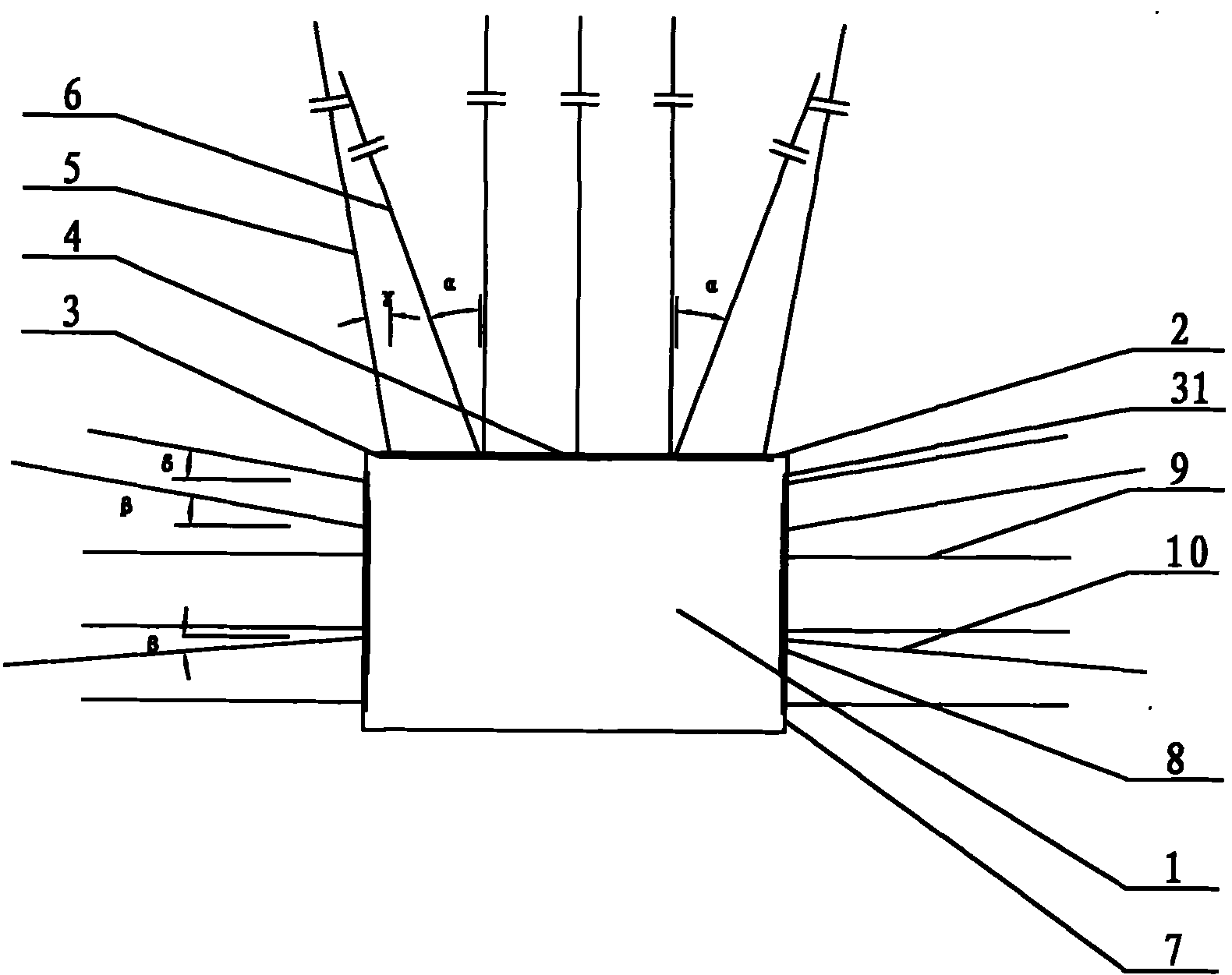 Method for preventing and treating roof falling and side collapsing of coal roadway surrounding rock by anchor rope truss