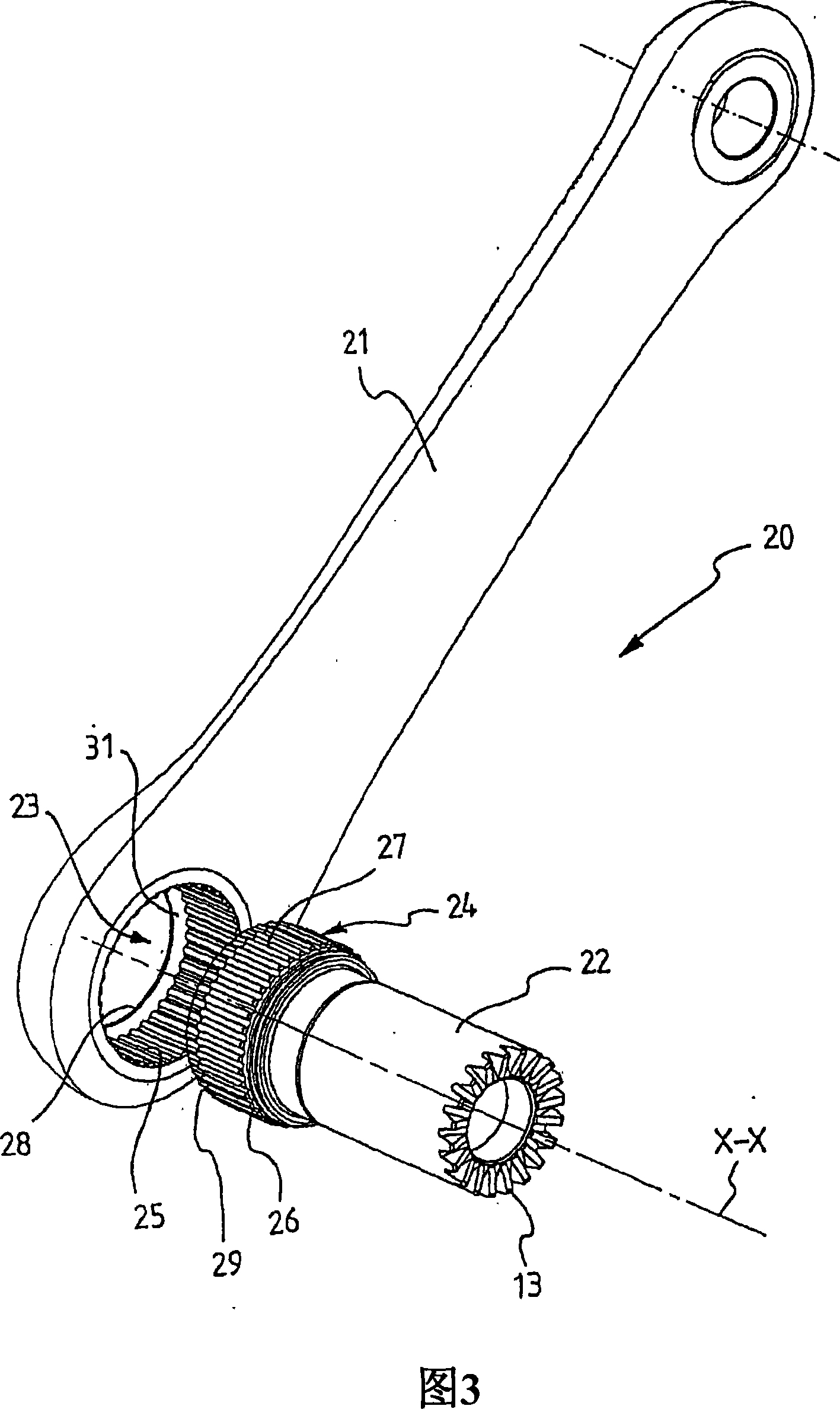 Bicycle crank arm assembly