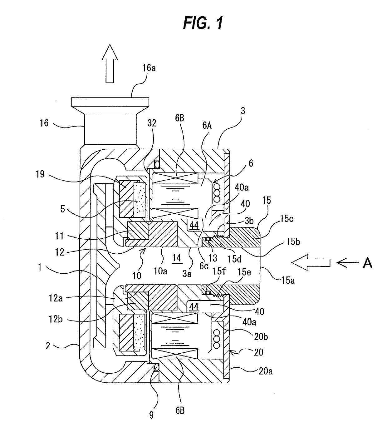 Motor pump