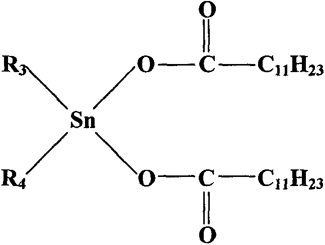 Quickly-demoulded weatherproof composition for polyurethane-reaction injection molding and preparation method thereof