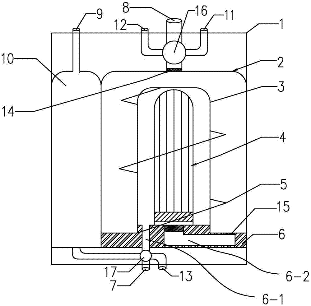 High-flux ultrafiltration and water softening integrated water purifier