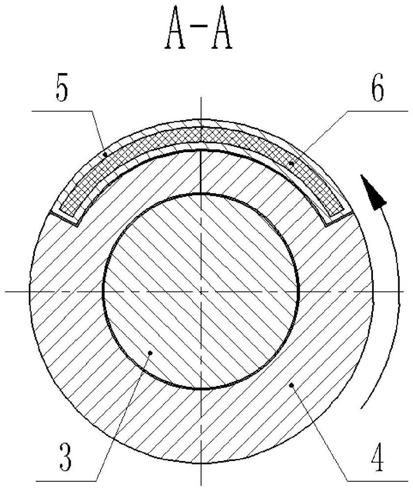 Multi-stage supporting type multi-section control drum for horizontal reactor