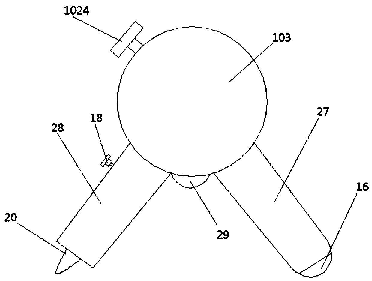 Rapid hemostasis device for hepatobiliary surgery