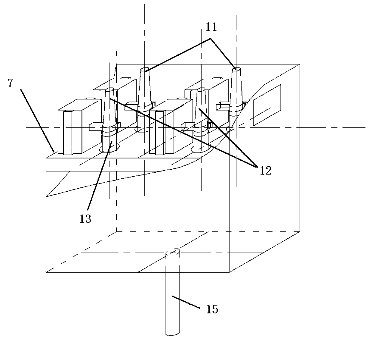 Automatic replacement device for intravenous injection