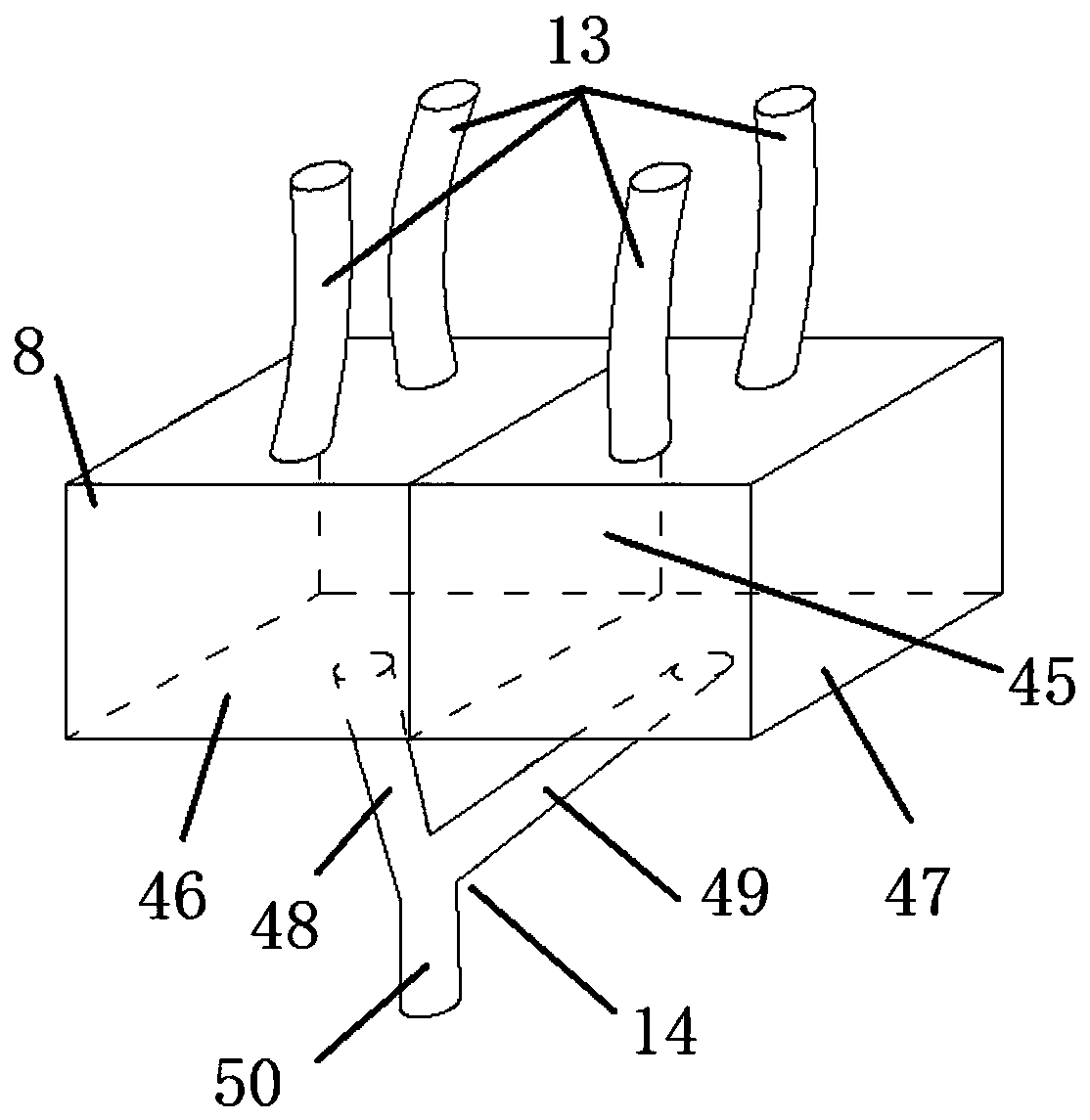 Automatic replacement device for intravenous injection