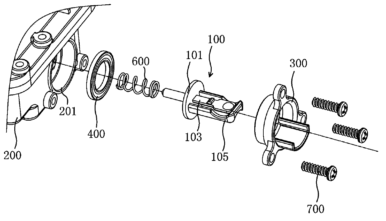 Fast water draining mechanism suitable for water tank