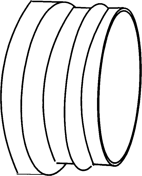 Line focusing solar vacuum heat-collecting tube sealing structure and unloading device