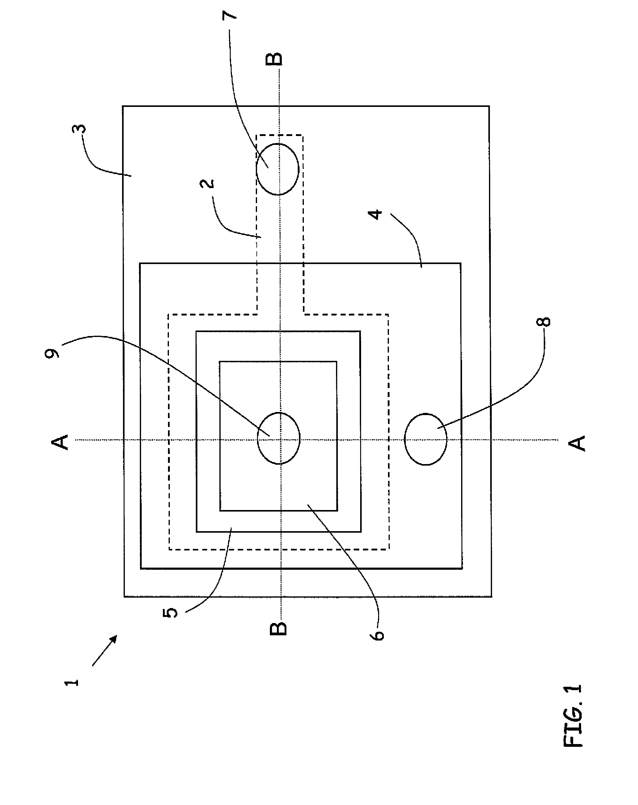 Multi-layer film capacitor with tapered film sidewalls