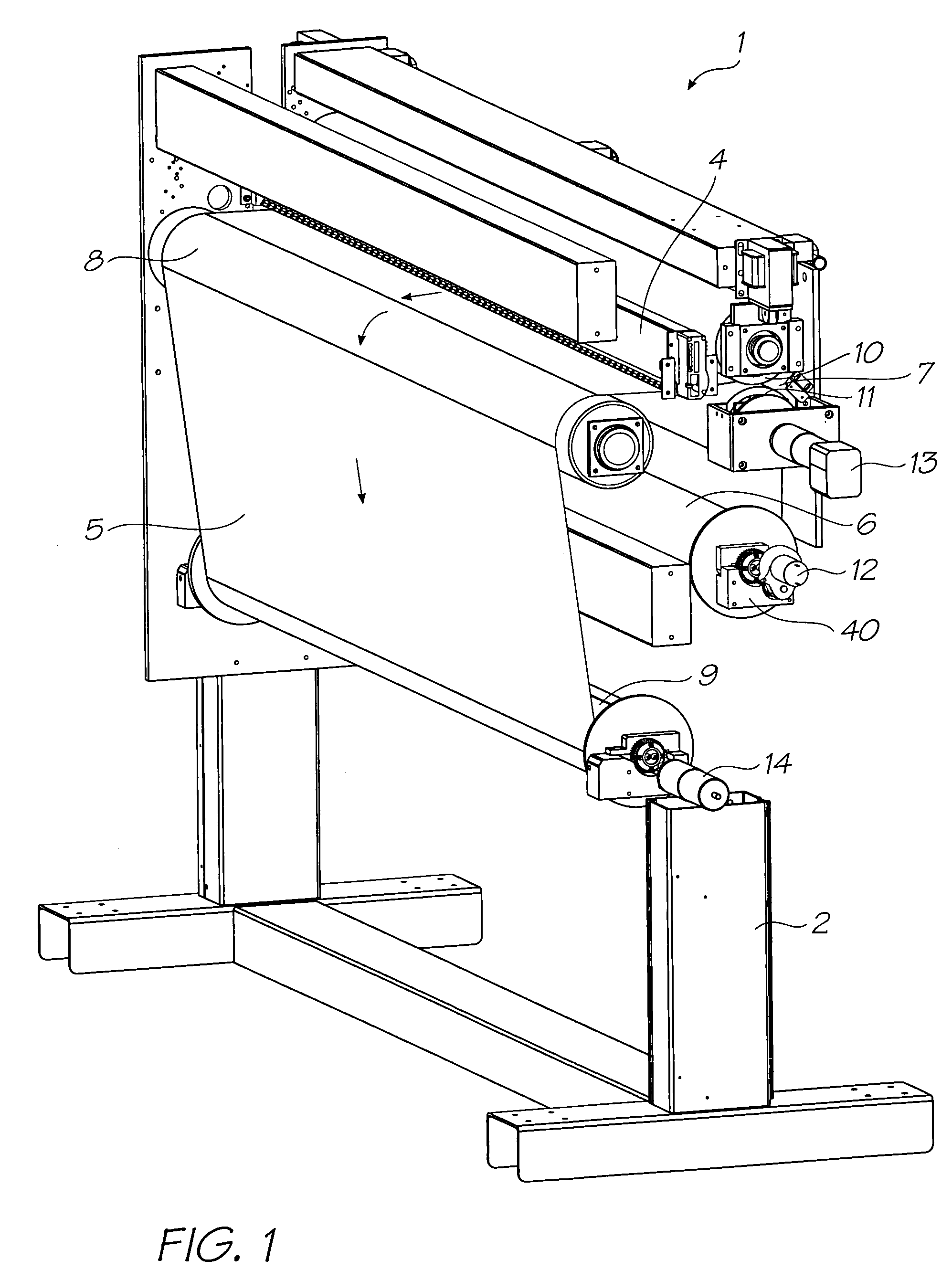 Spool adapted for gripping a roll of print media