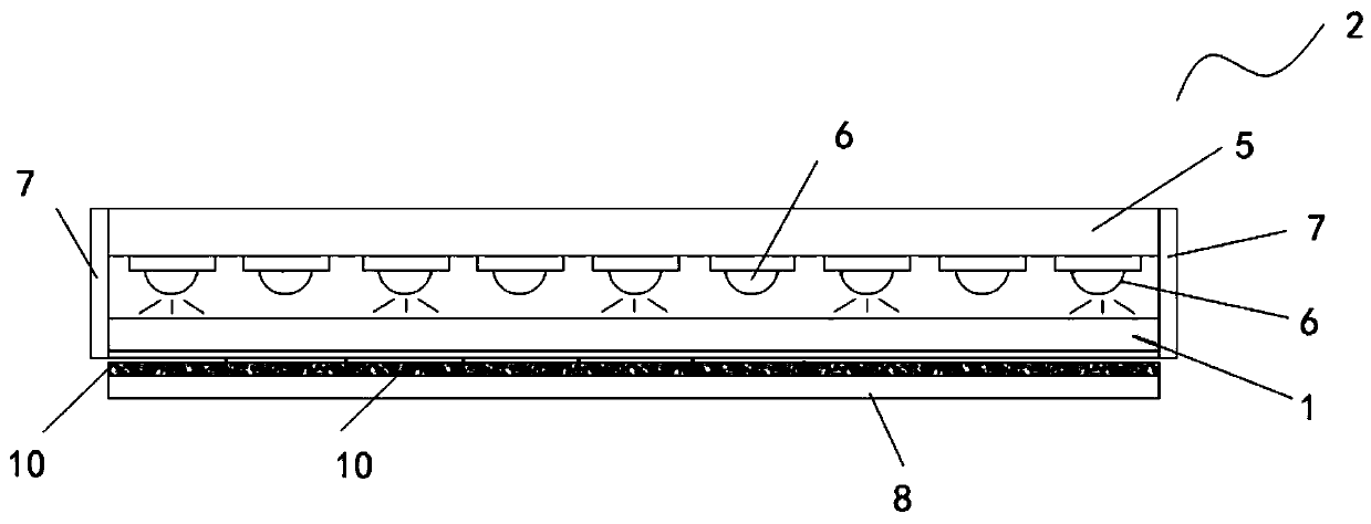 Bionic grabbing device for Micro-LED mass transfer and using and manufacturing method