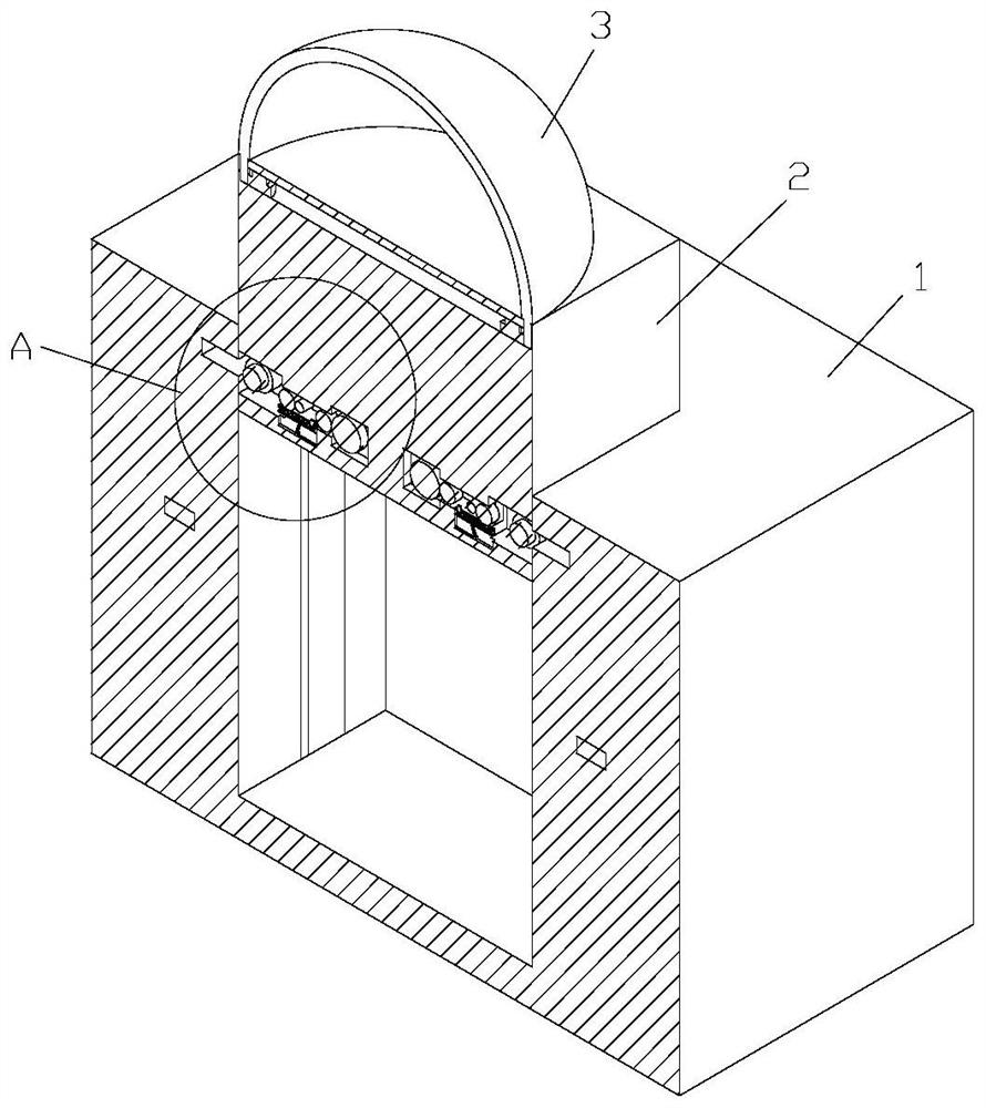 Method for movably detecting tail gas of motor vehicle