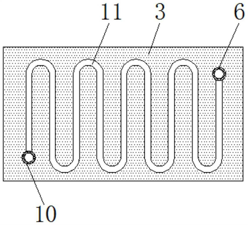 Heat dissipation and ventilation structure of mainboard for vehicle-mounted positioning