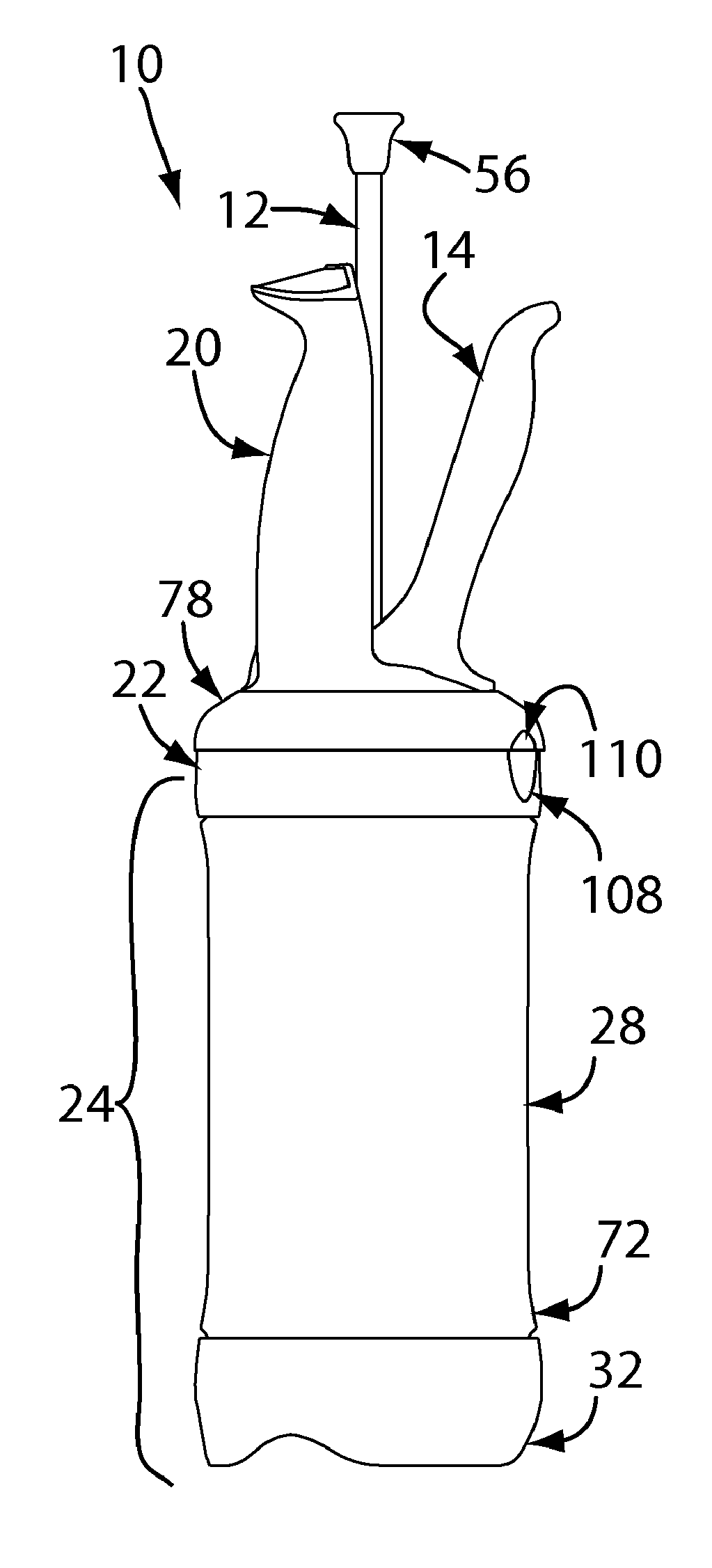 Ergonomic Portion Measuring Fluent Material Dispensing System