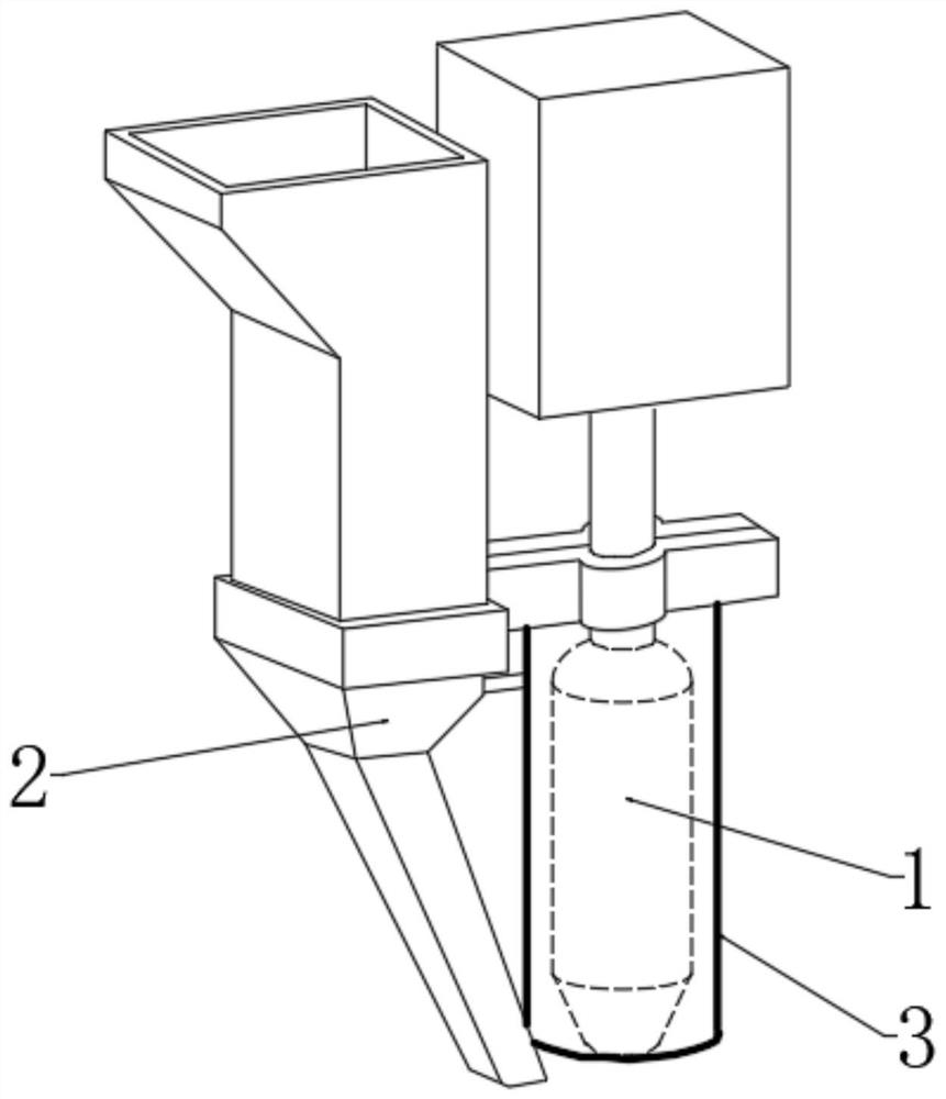 Excess material early warning type submerged arc welding machine and using method thereof