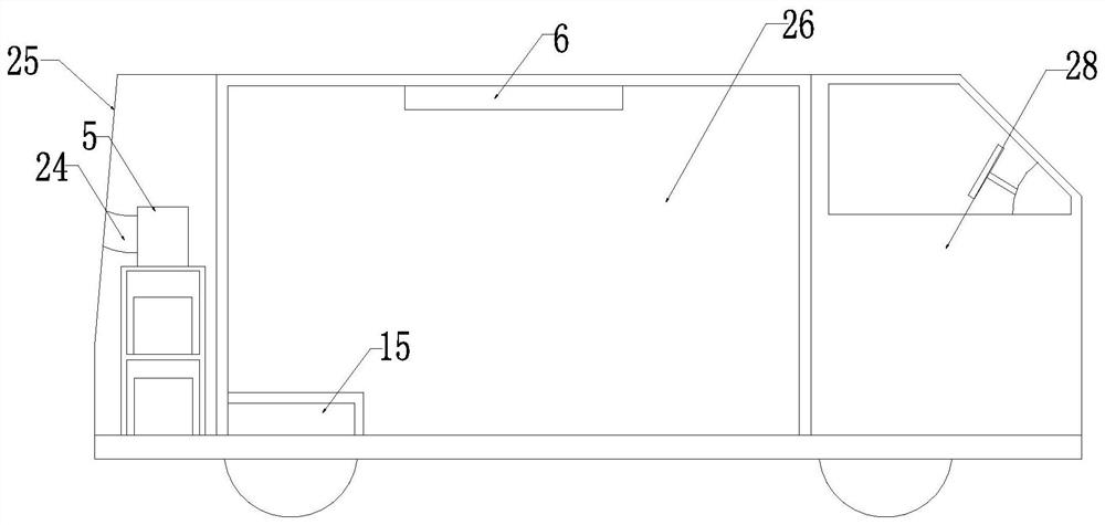 Detachable vehicle-mounted refrigeration house