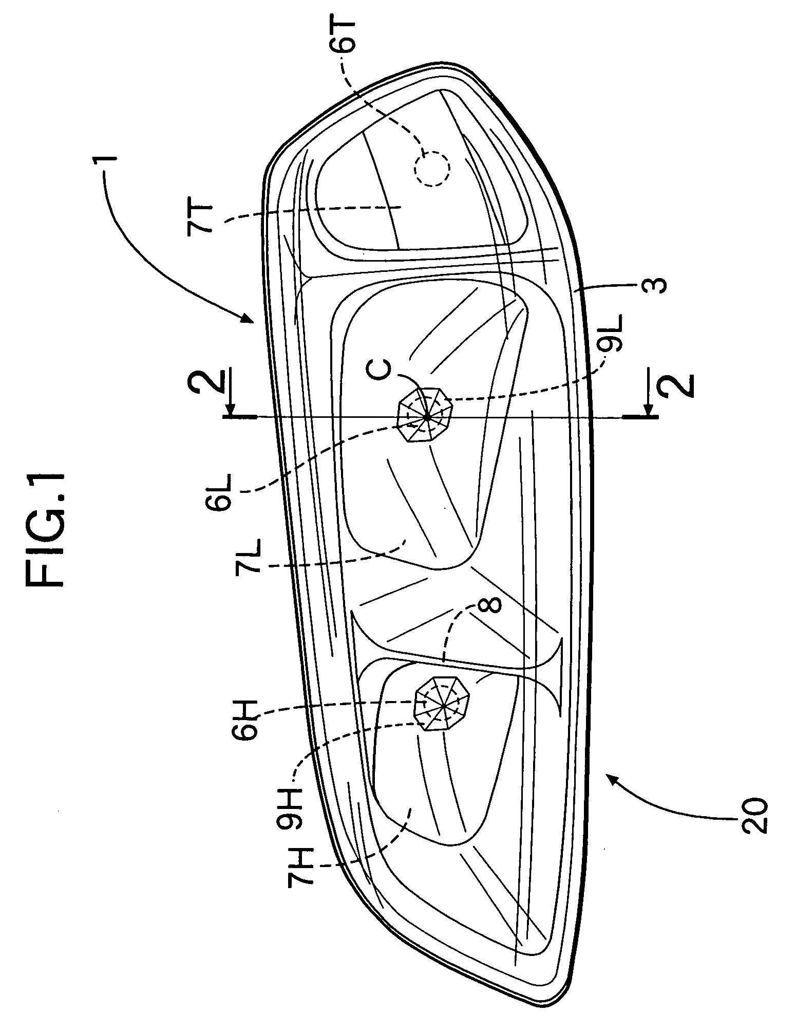 Headlamp optical axis adjusting method