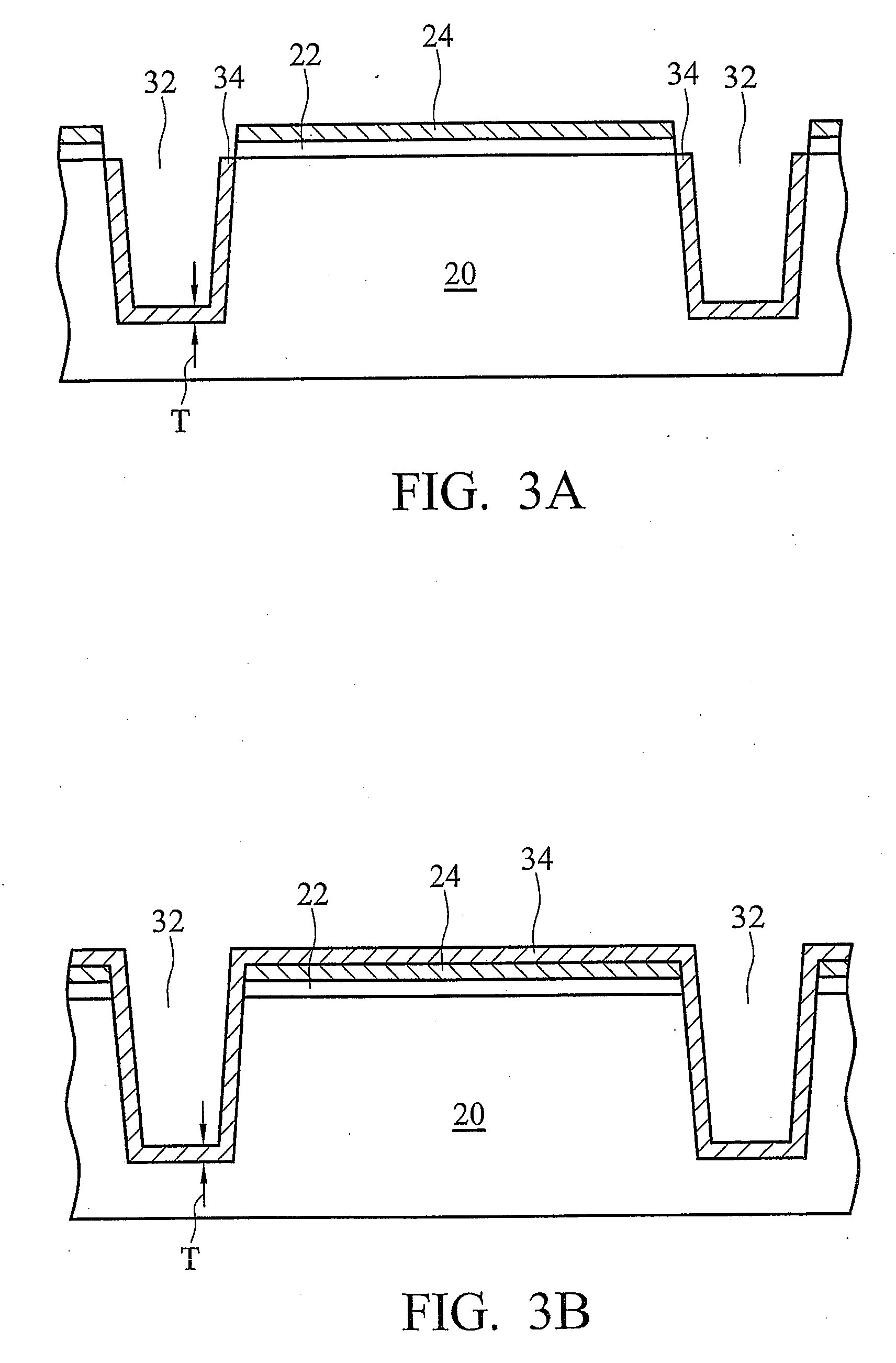 SiGe or SiC layer on STI sidewalls