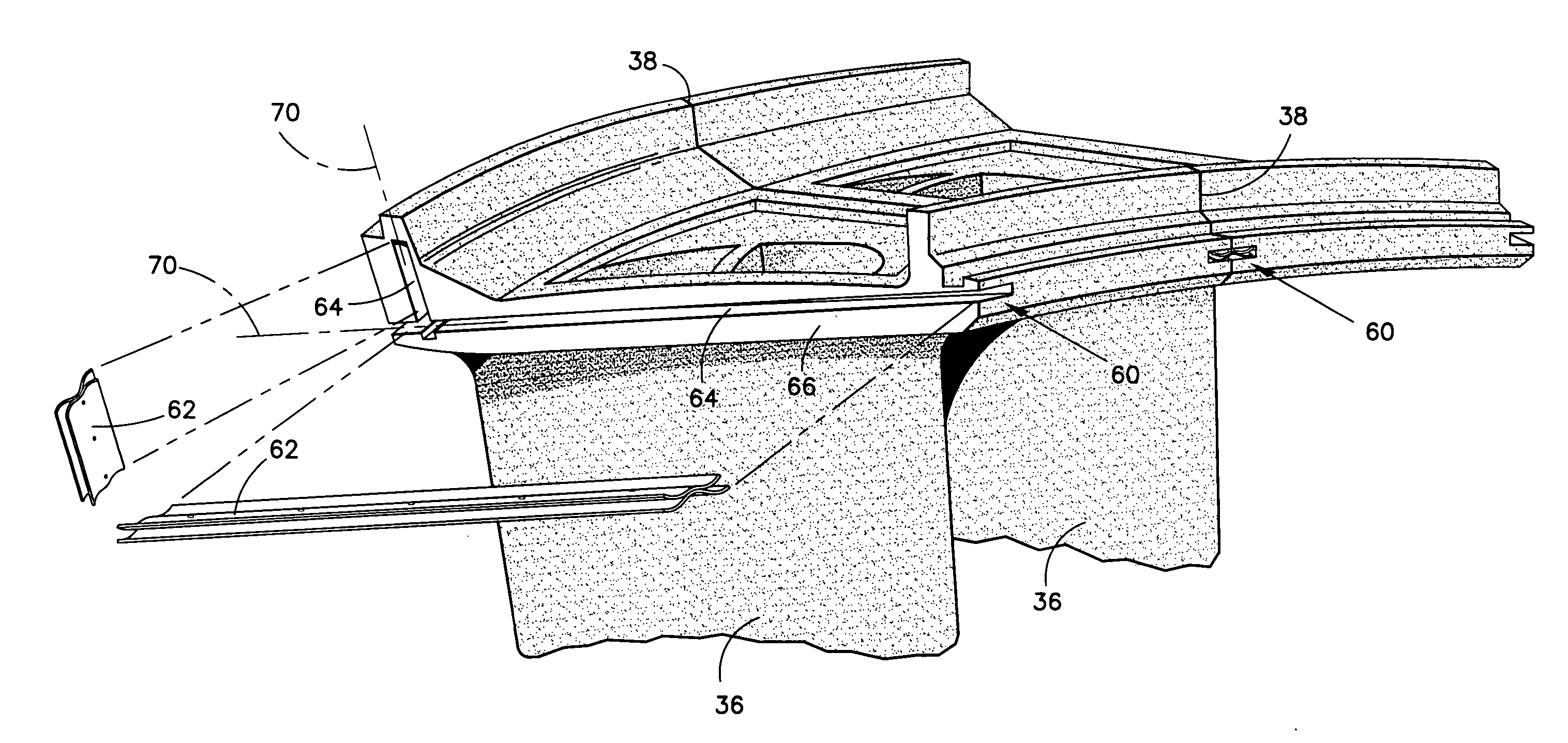 Segmented component seal