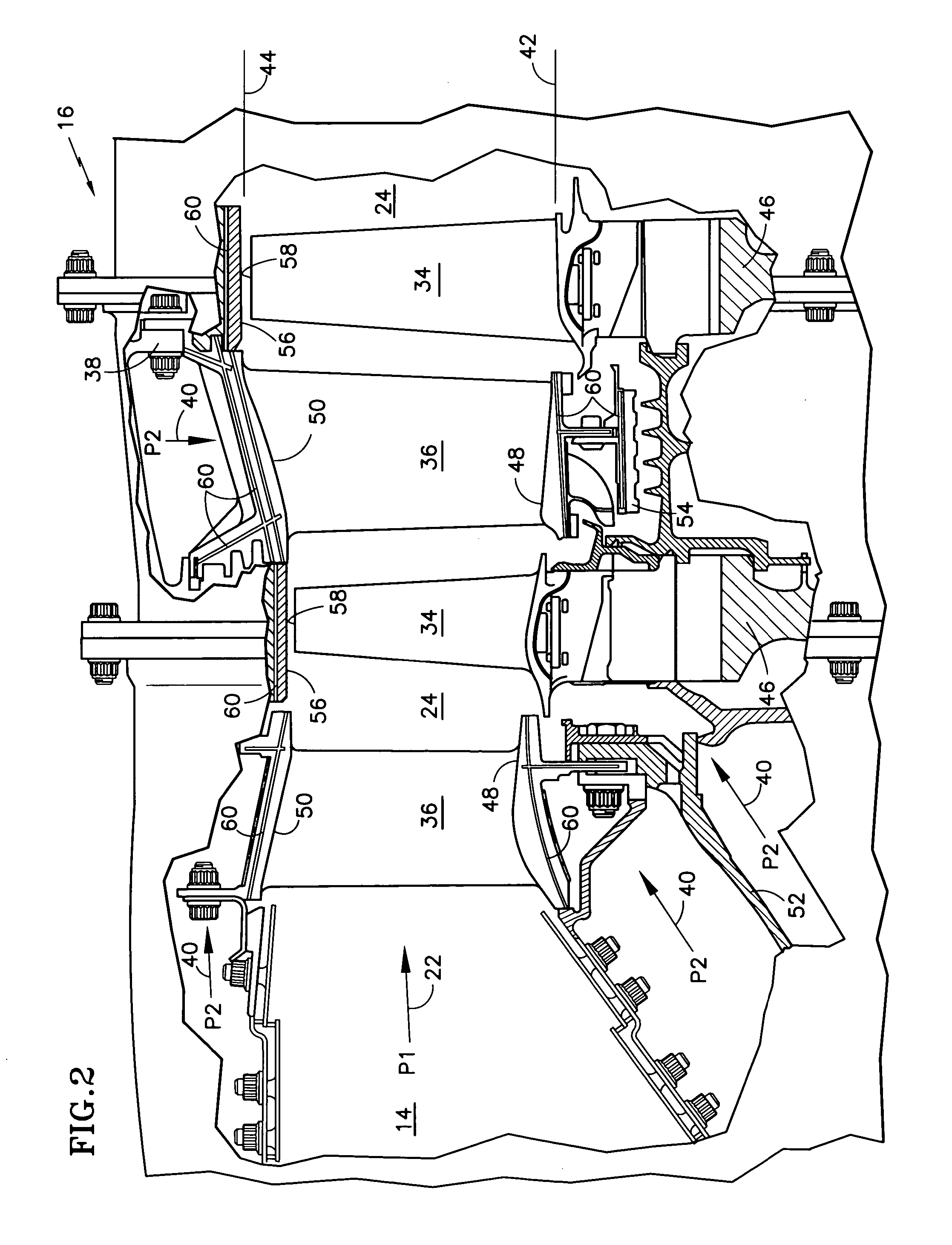 Segmented component seal