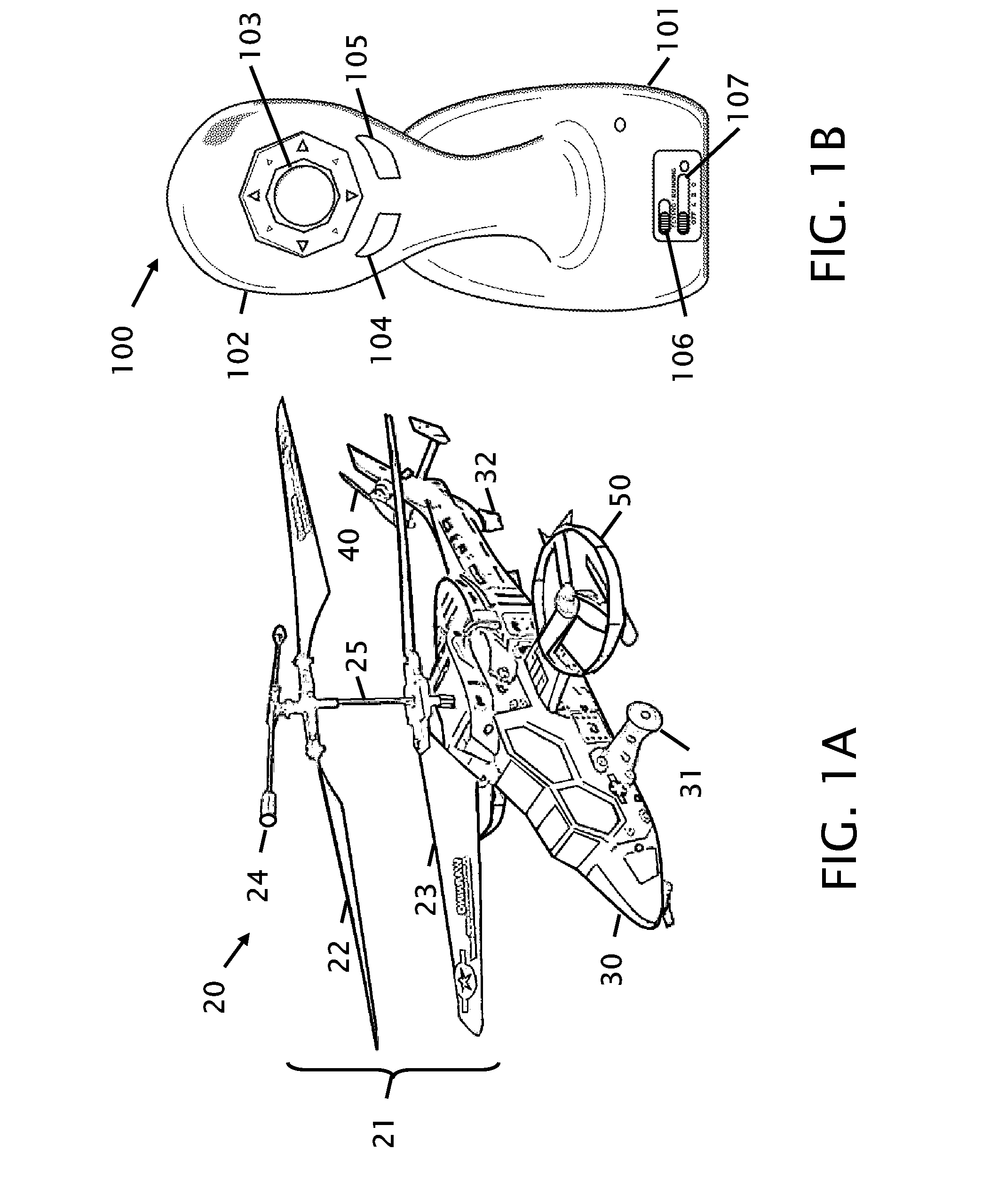 Helicopter with remote control