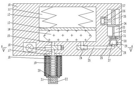 A sewage detection device capable of sampling at a specific depth