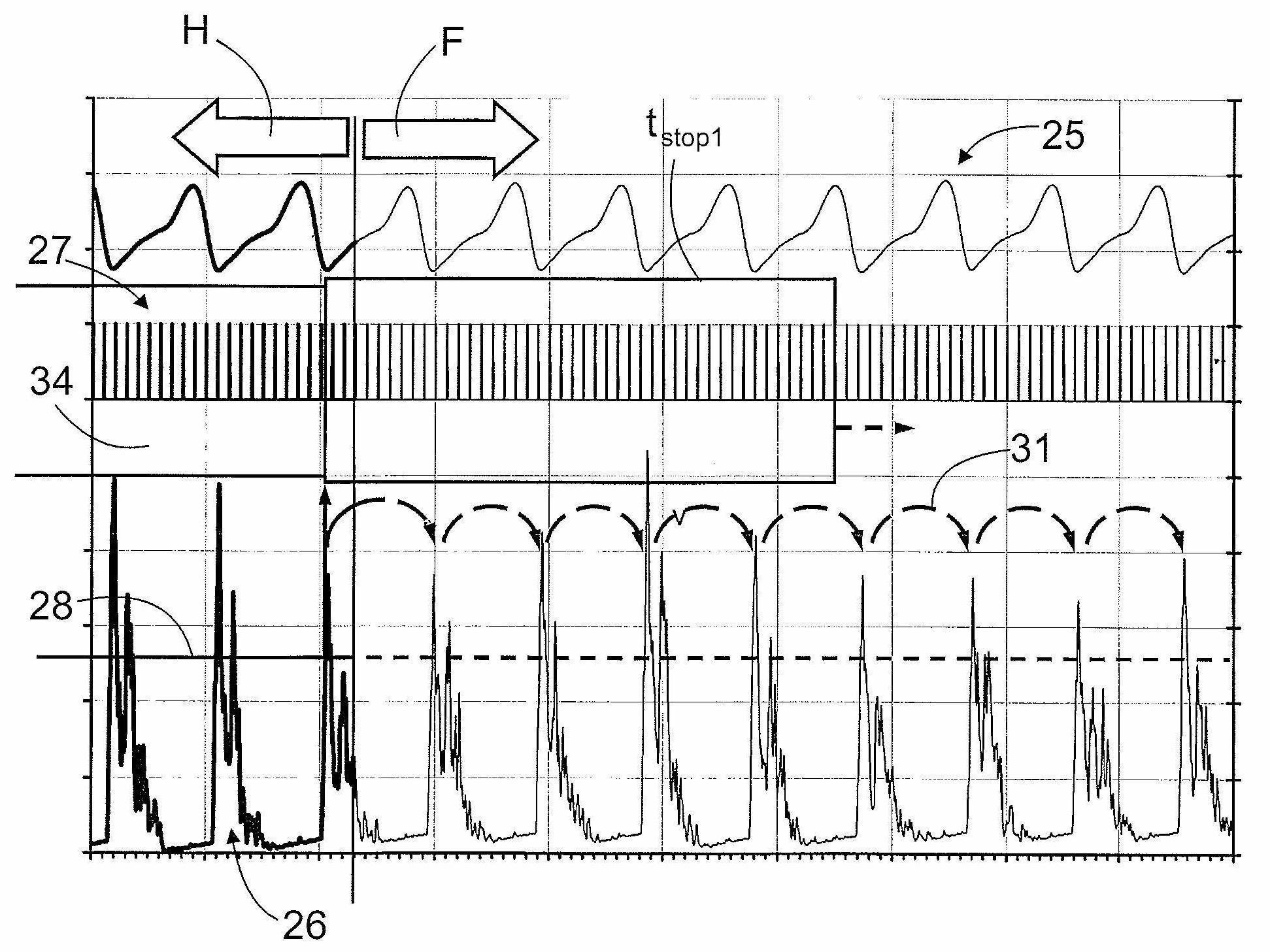 Method for determining usage rate of breaking hammer, breaking hammer, and measuring device