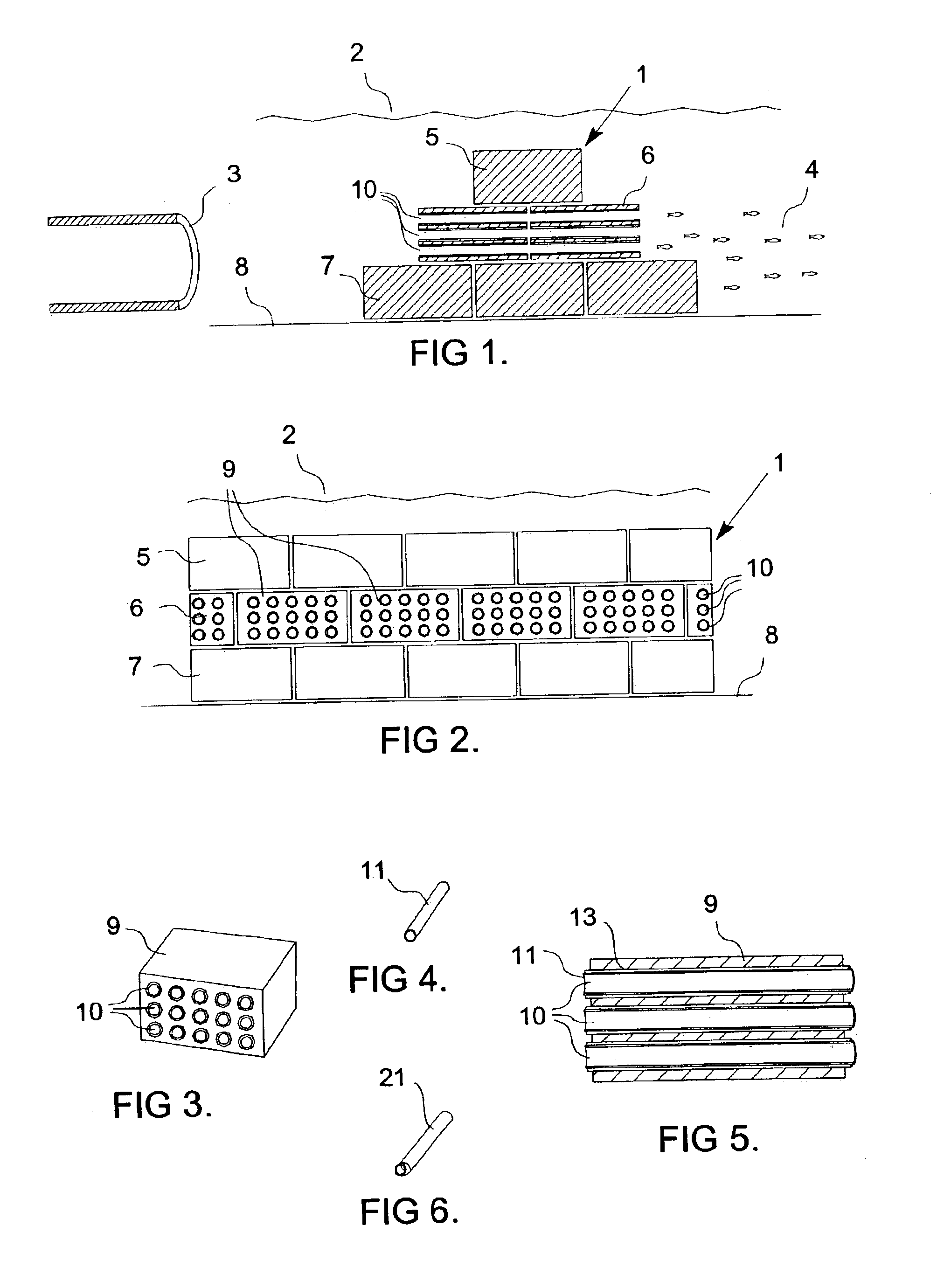 Porous dike intake structure for fish diversion