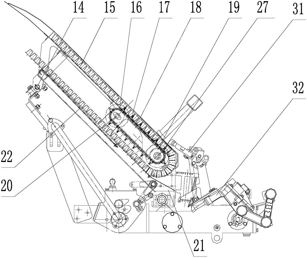 Seedling box structure of pot seedling transplanter