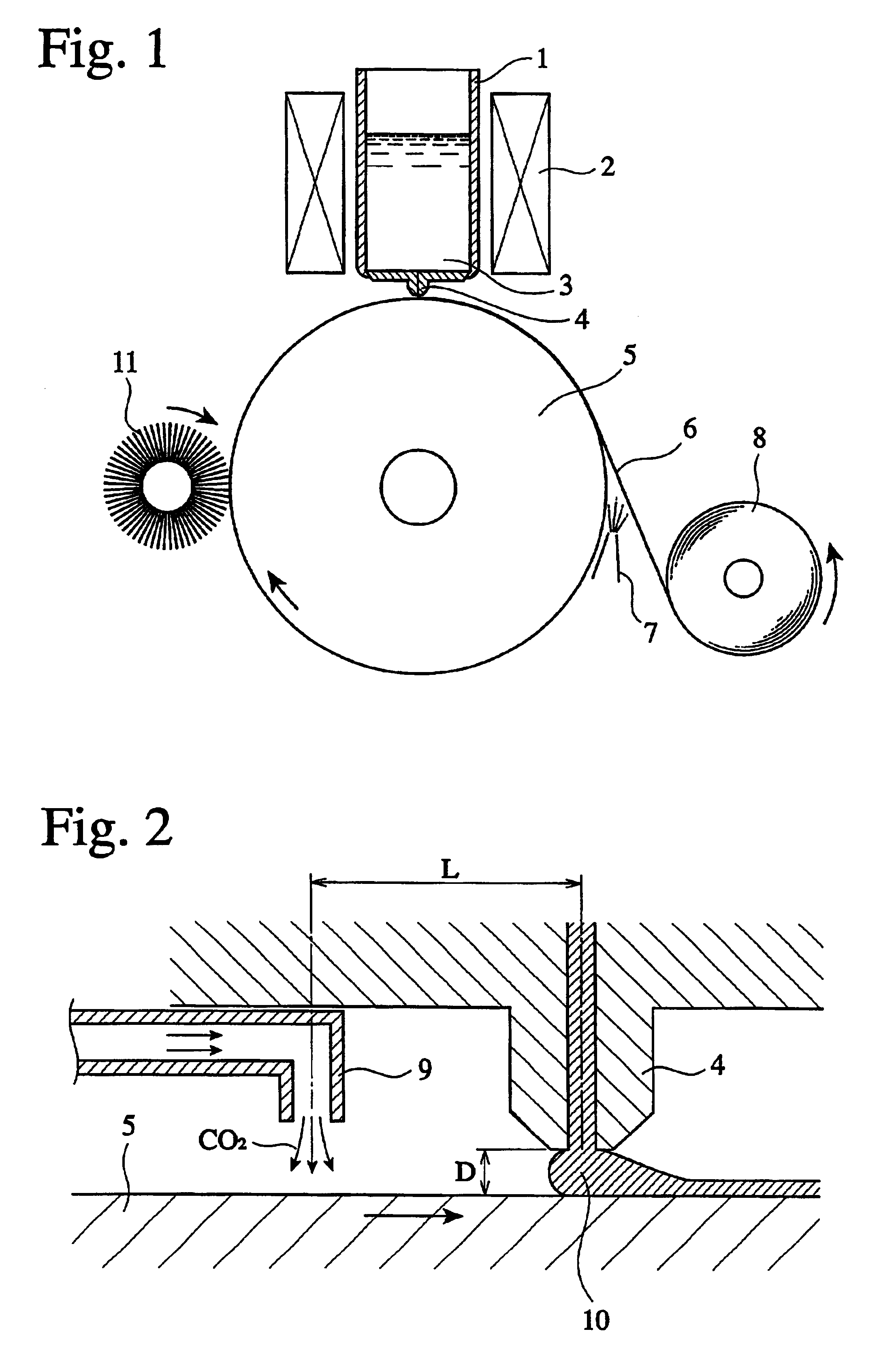 Method for producing amorphous alloy ribbon, and method for producing nano-crystalline alloy ribbon with same