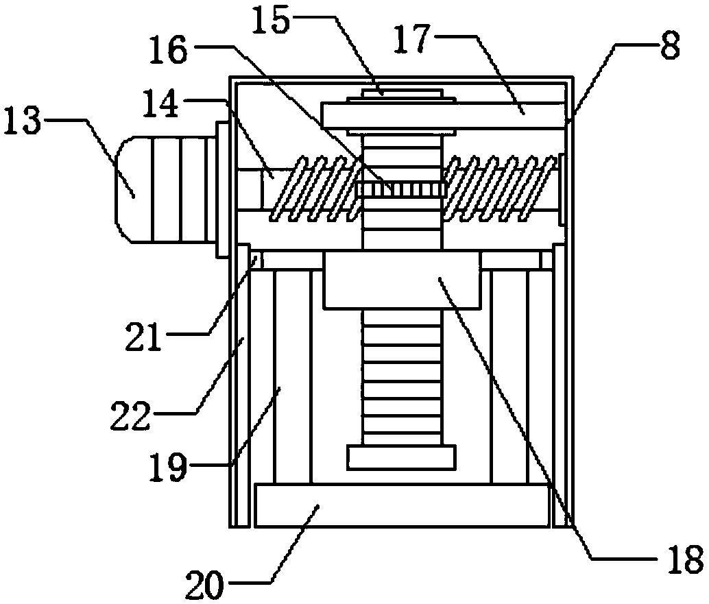 Rack for textile machine