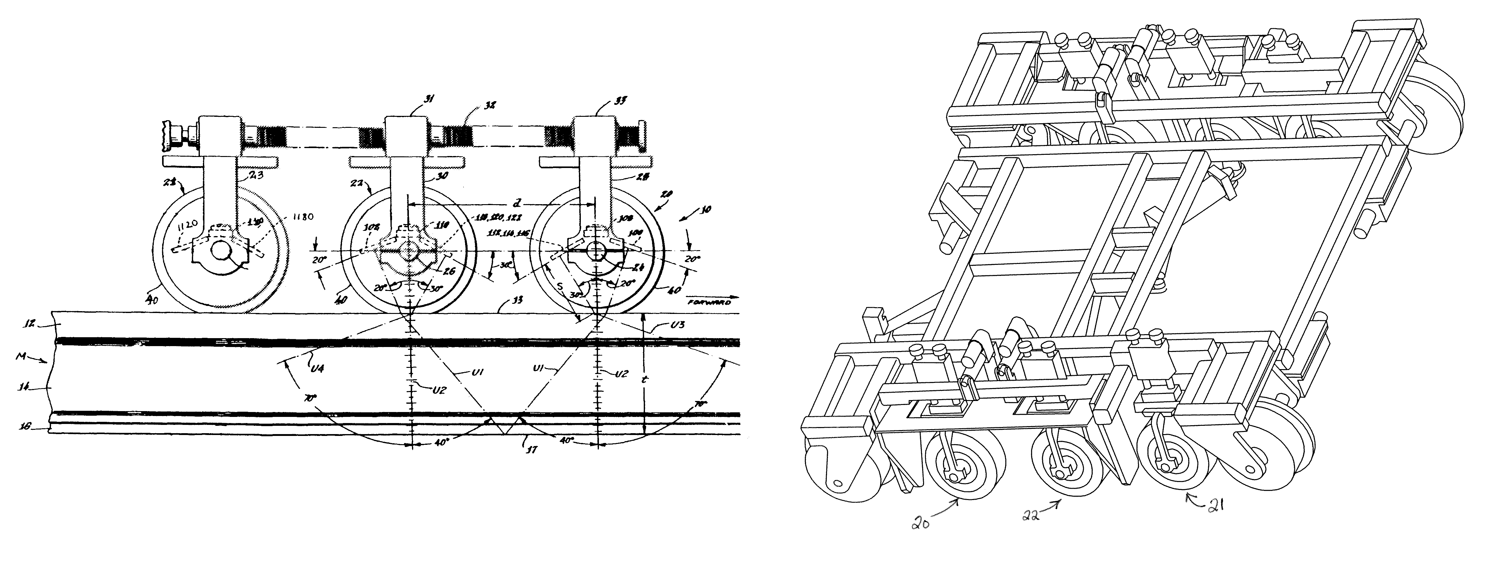 Method and apparatus for detecting internal rail defects