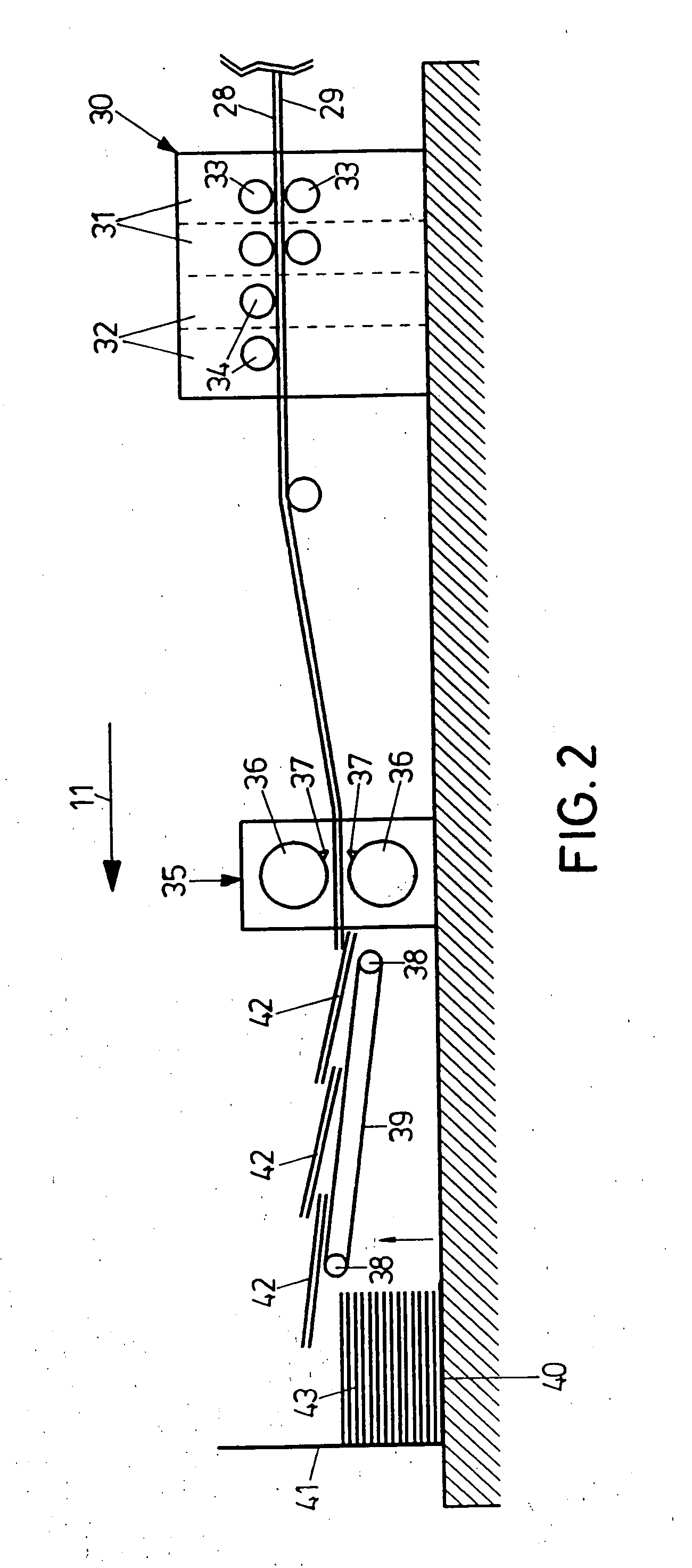 Corrugating machine