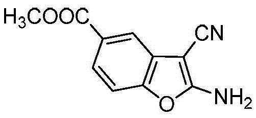 A kind of preparation method of compound containing benzofuran structure