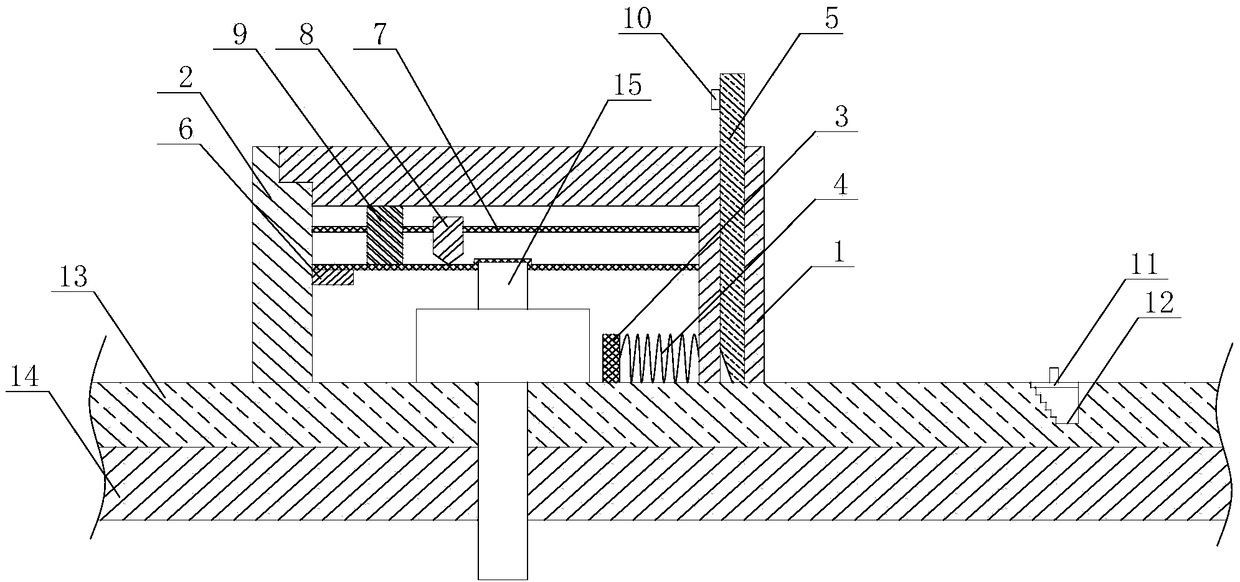 Buried long gas pipeline anti-corrosion device