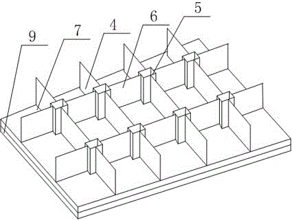 Box used for fruit logistics transportation