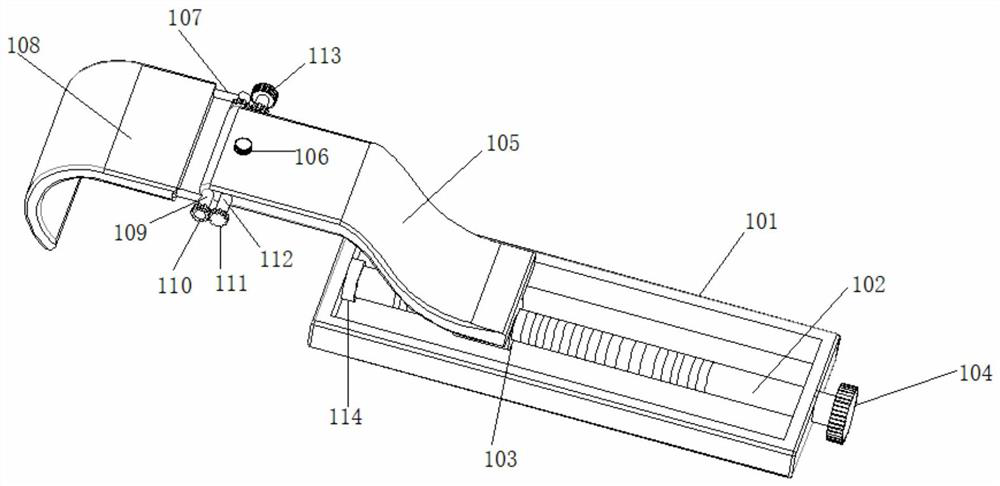 Draw hook mechanism and cesarean delivery abdomen draw hook device