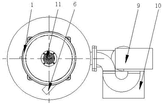 Plastic feeding machine dynamic material door device