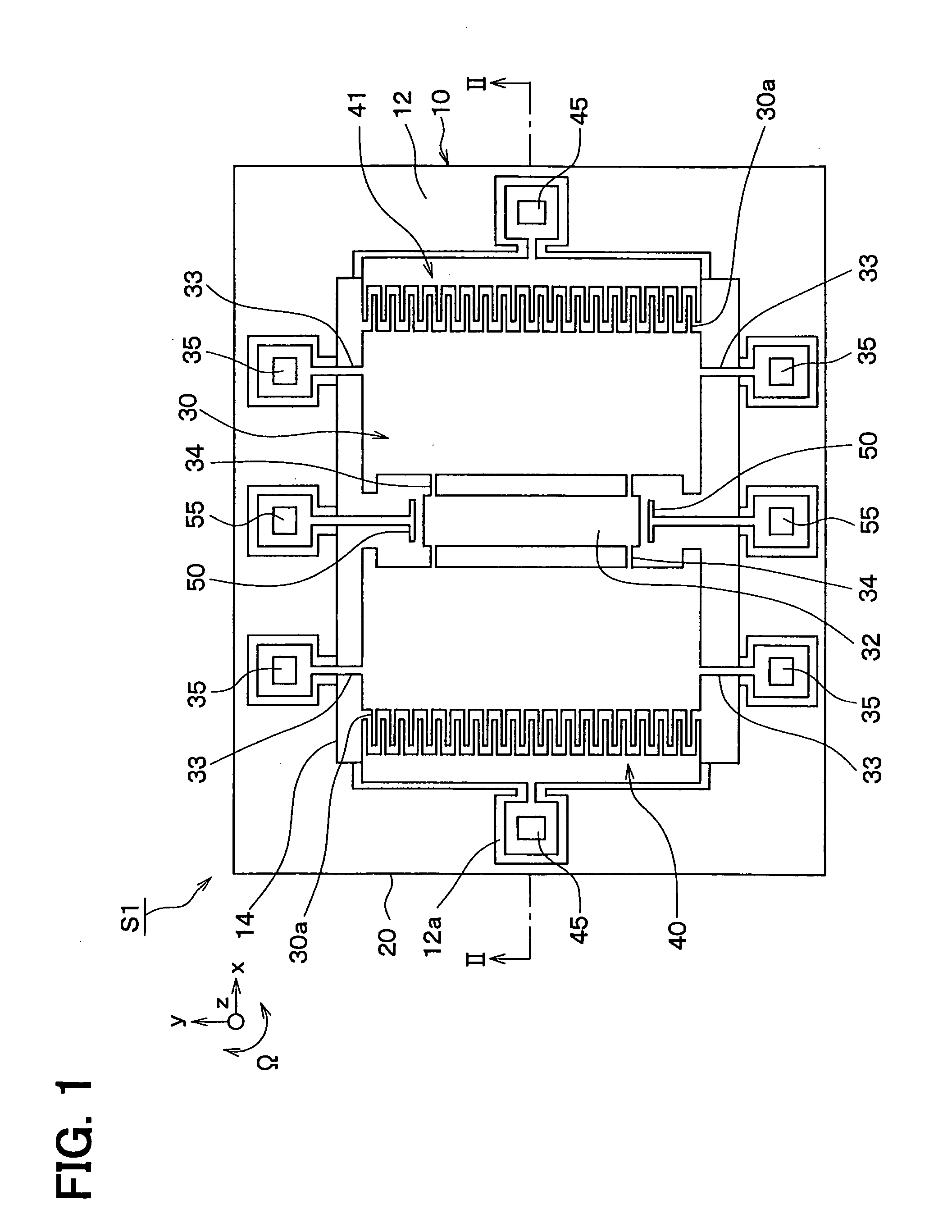 Electrostatically oscillated device