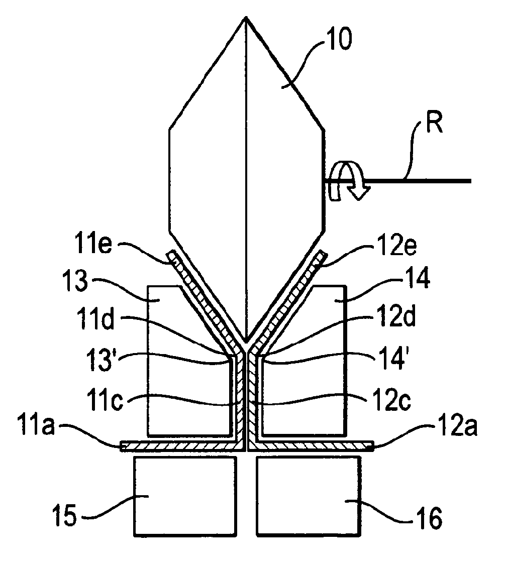 Composite of sheet metal parts