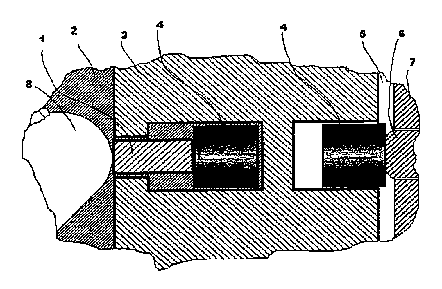 Magnetic repulsion actuator for underwater camera