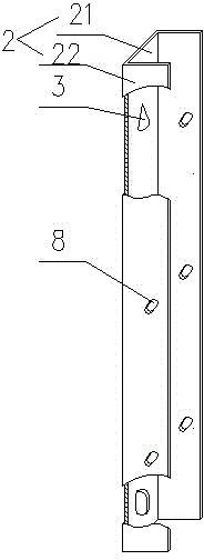 Novel welding-free detachable bracket