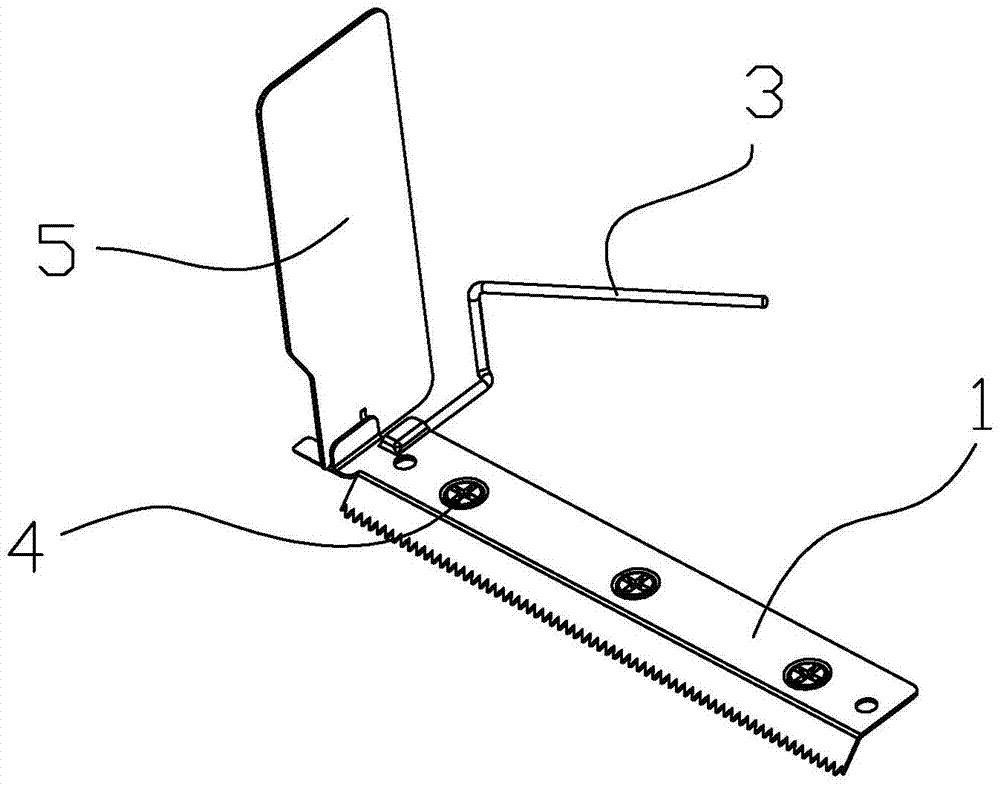 A built-in antenna of a pos machine with a paper cutter and an antenna integrated