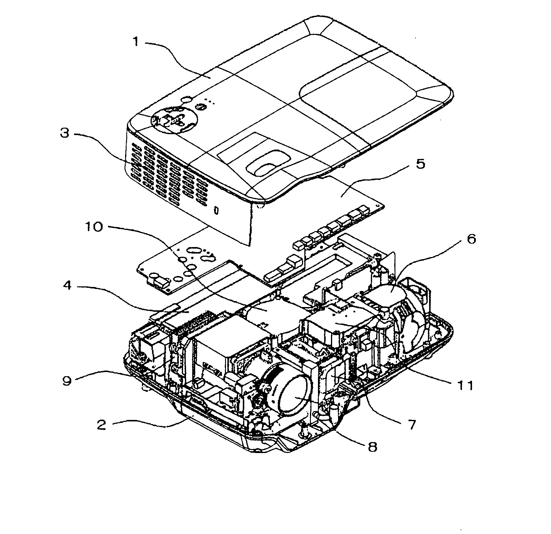 Projection type display device