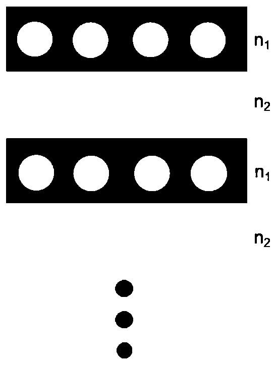 DBR low refractive index layer etching method for reducing number of DBR cycles