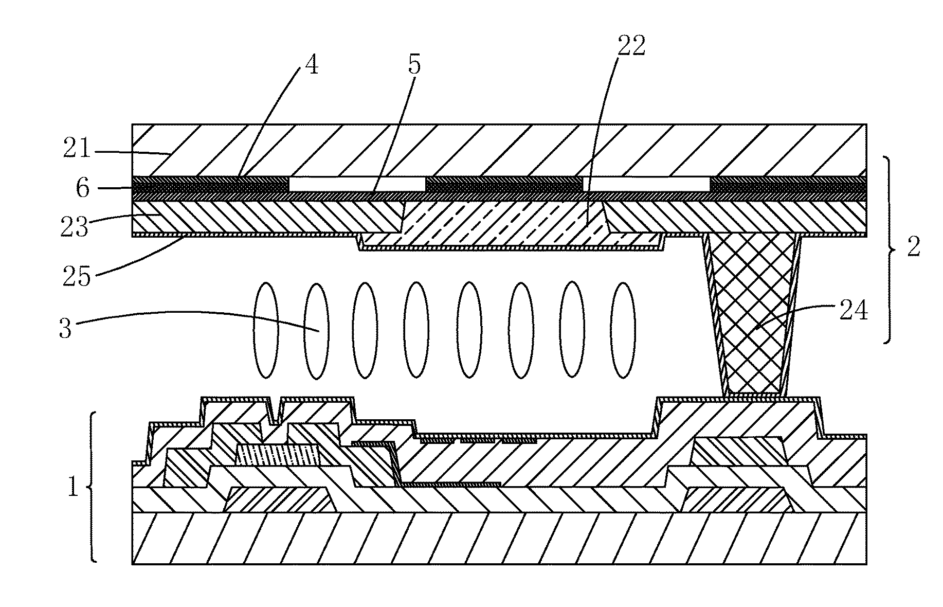 Ips in-cell touch display panel and manufacturing method thereof