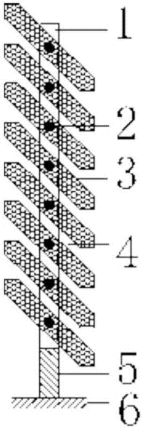 Shutter-type wind sound barrier