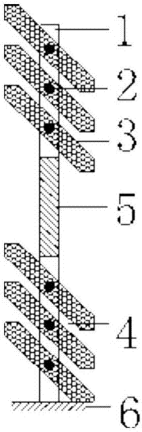 Shutter-type wind sound barrier